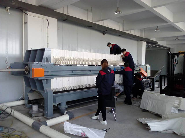 安徽-切割液廢水壓濾機(jī)